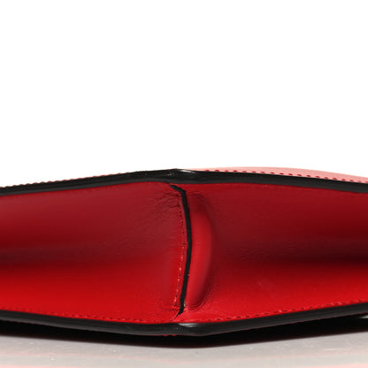 Gucci Calfskin Diamond GG Messenger Bag Red 10 of 10