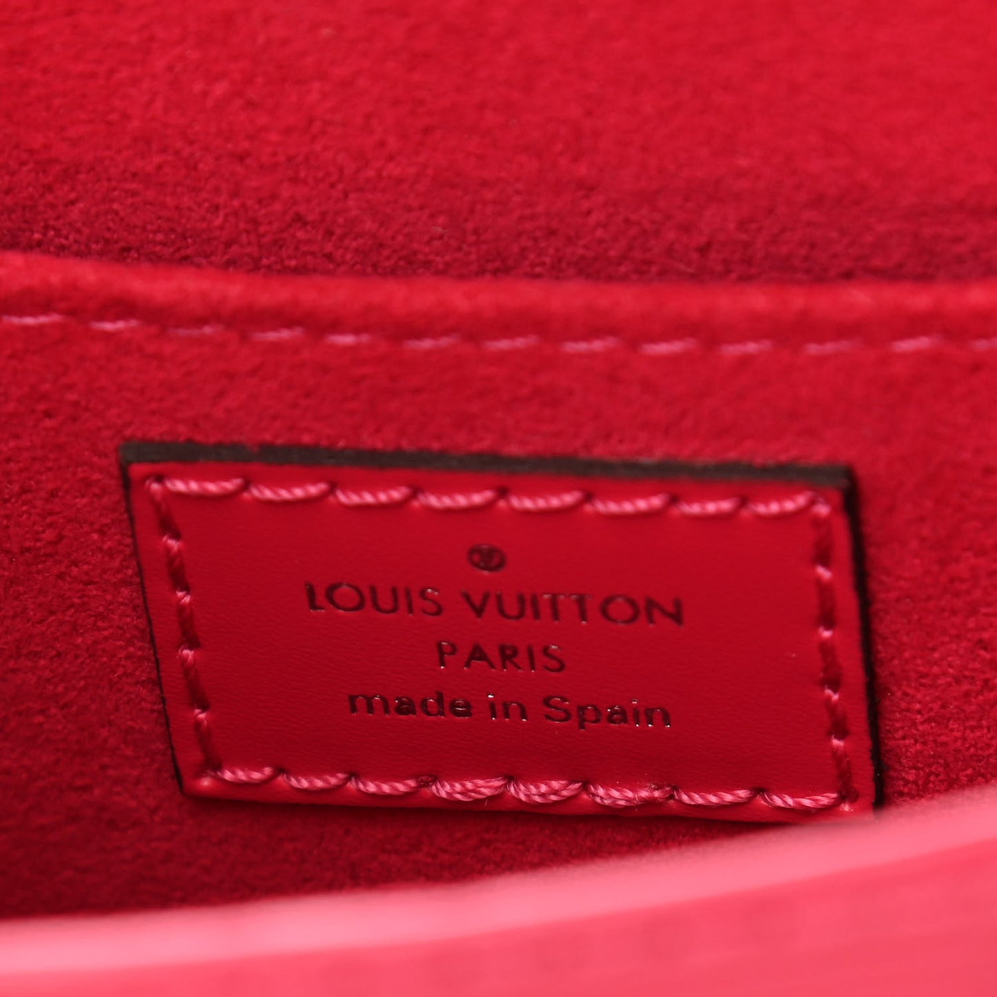 Epi Petit Sac Plat Rose Pondicherry