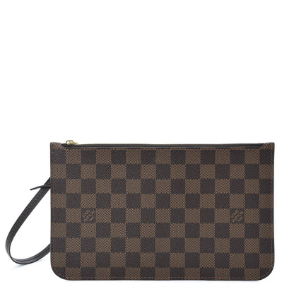 Louis Vuitton Damier Ebene Neverfull MM GM Pochette 1 of 8