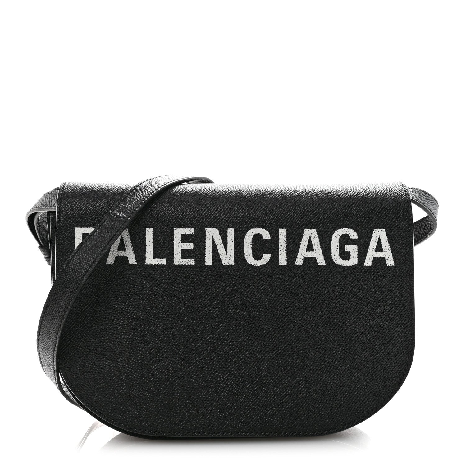 Balenciaga Signature Grained Calfskin Logo S Ville Day Bag Black 1 of 15
