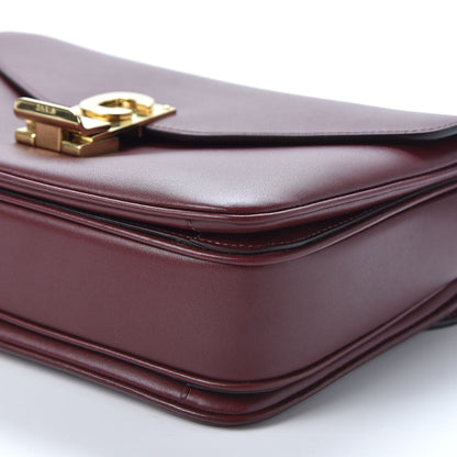 Celine Shiny Calfskin Medium C Bag Light Burgundy 6 of 9