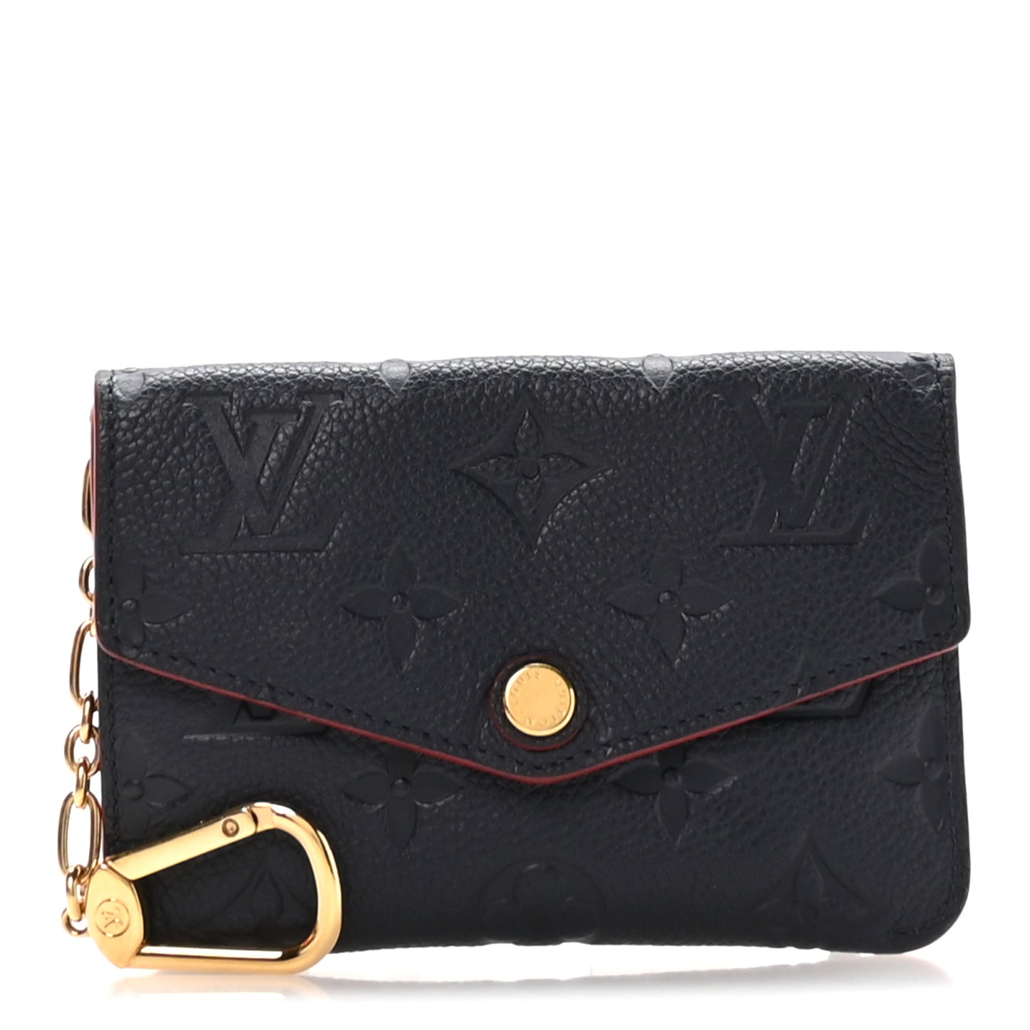 Empreinte Key Pouch Marine Rouge
