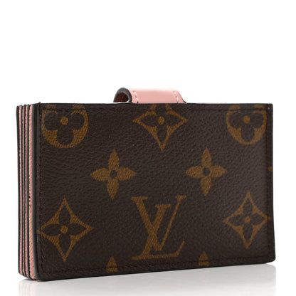 Louis Vuitton Monogram Gusset Card Holder Rose Ballerine 3 of 6
