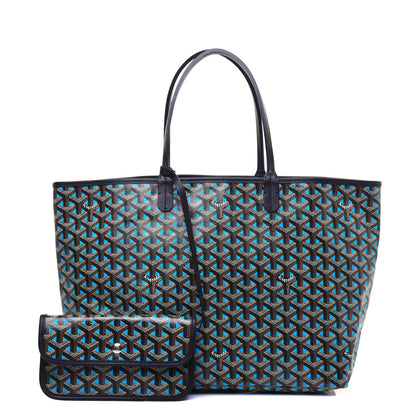 Goyard Goyardine Saint Louis Claire Voie PM Black Blue 1 of 11