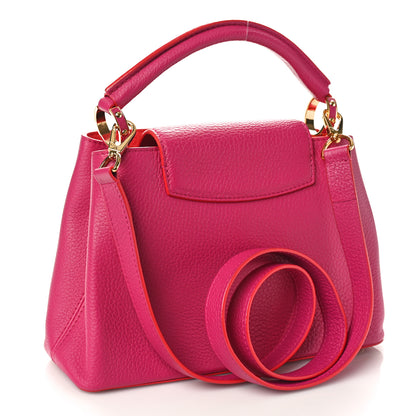 Louis Vuitton Taurillon Capucines BB Hibiscus Flamingo 3 of 11