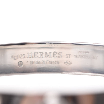 Hermes Sterling Silver PM Collier De Chien Bracelet ST 4 of 6