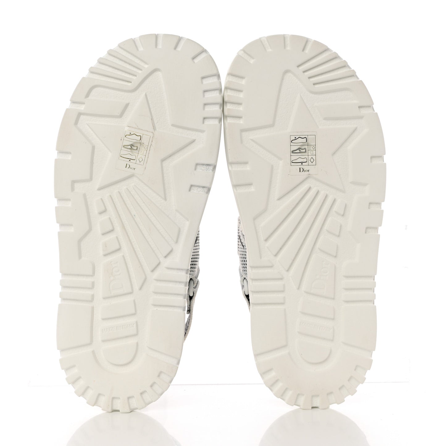 Technical Knit Jute Dioract 10mm Sandals 37 White Black