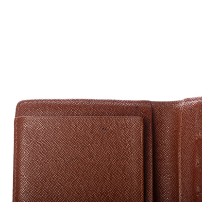 Louis Vuitton Monogram Porte Valeurs Checkbook Wallet 6 of 8