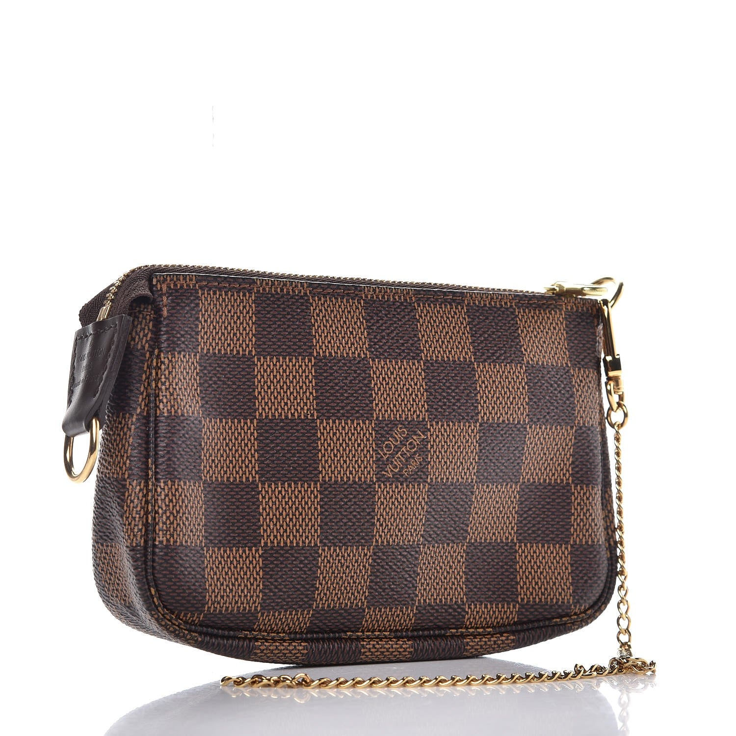 Louis Vuitton Damier Ebene Mini Pochette Accessories 3 of 8