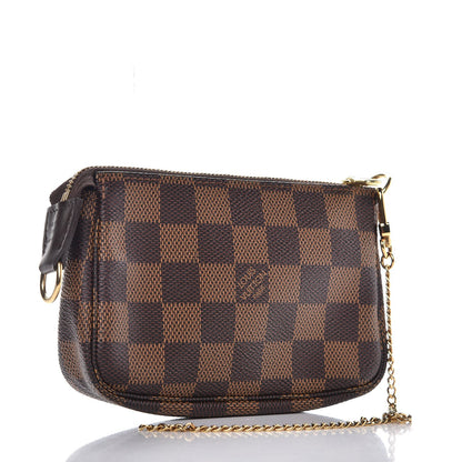 Louis Vuitton Damier Ebene Mini Pochette Accessories 3 of 8