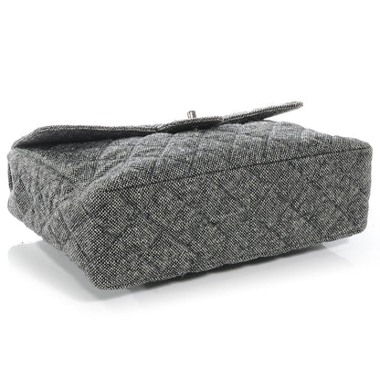 Chanel Tweed Jumbo Single Flap Grey 4 of 7