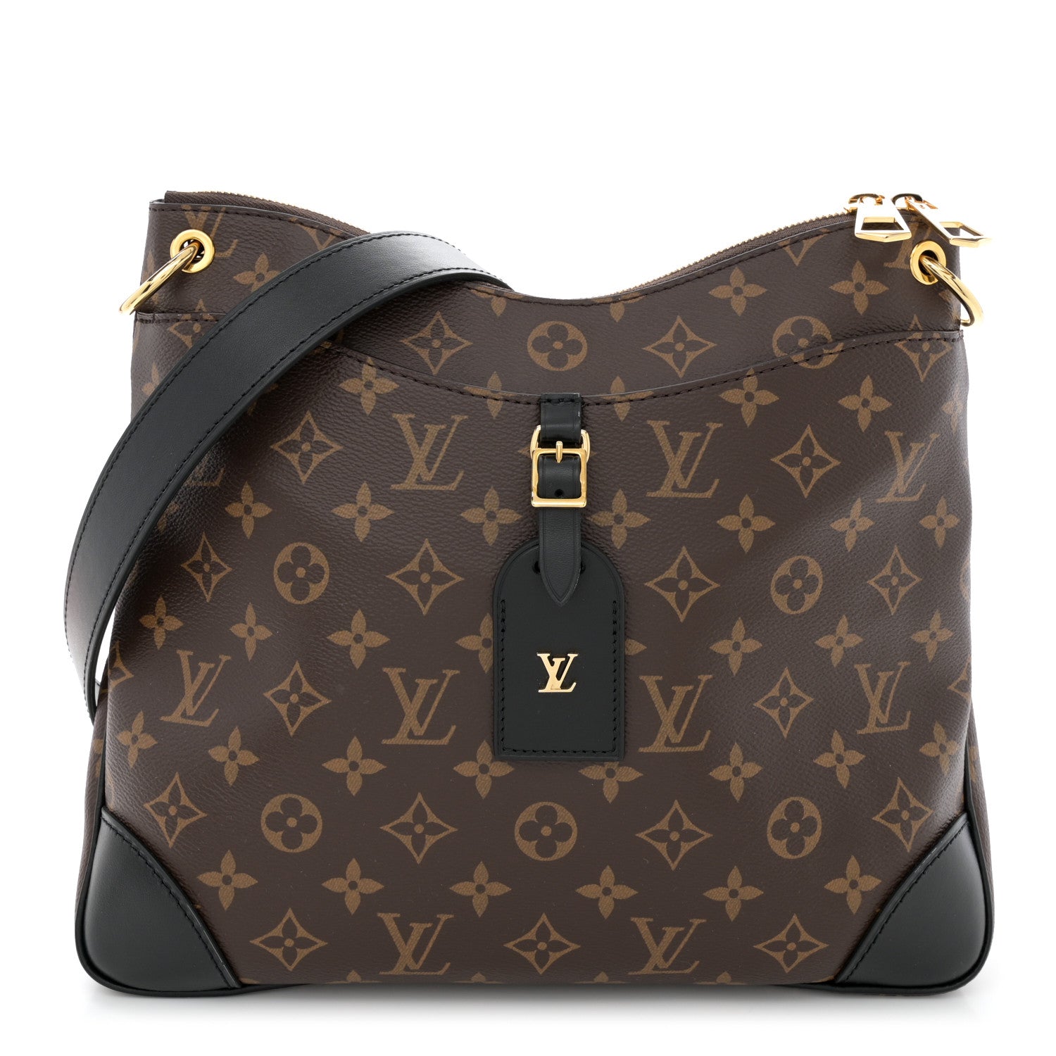 Louis Vuitton Monogram Odeon MM Black 1 of 9