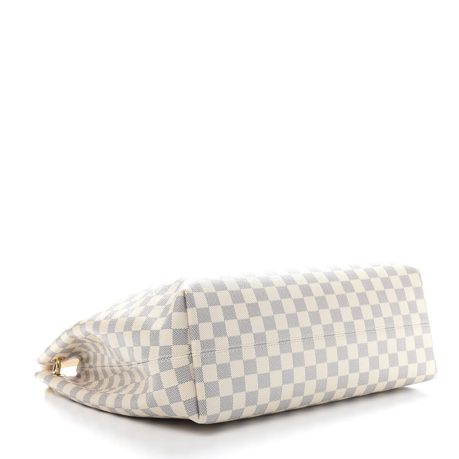 Louis Vuitton Damier Azur Graceful MM Rose Ballerine 4 of 12