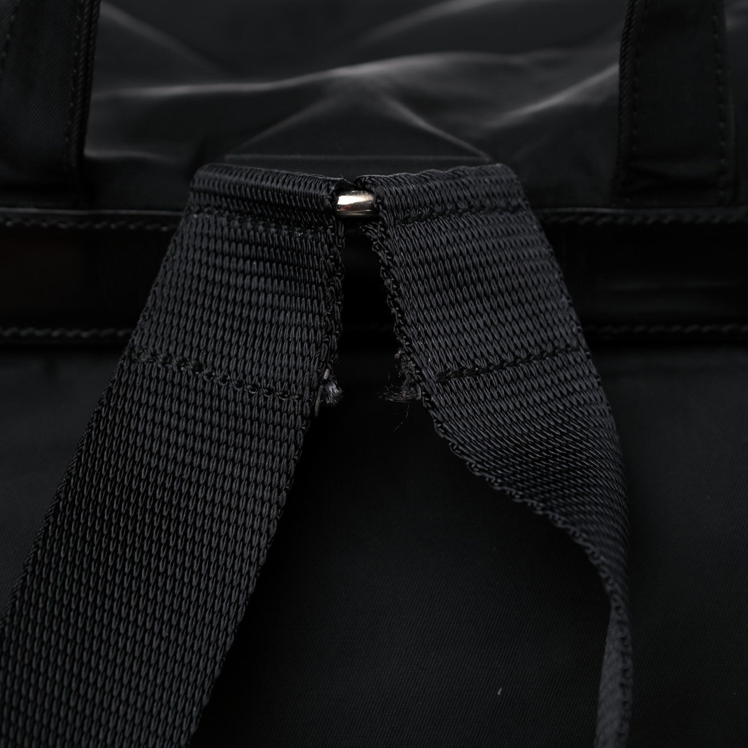 Prada Tessuto Nylon Vela Small Backpack Black 9 of 13