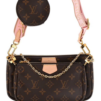 Louis Vuitton Monogram Multi Pochette Accessories Rose Clair 9 of 12