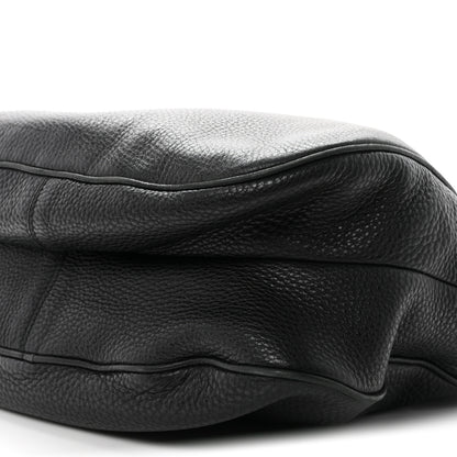 Prada Vitello Daino Sacca Hobo Black 10 of 10