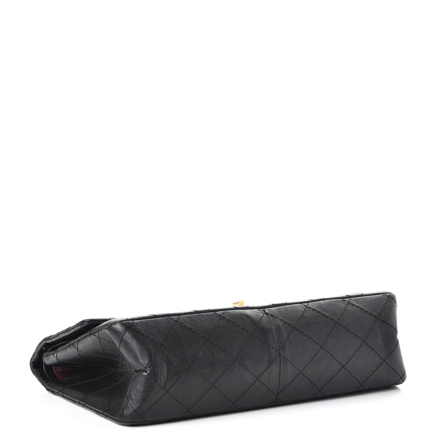 Aged Calfskin Quilted 2.55 Reissue 226 Flap Black