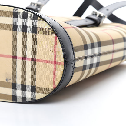 Burberry House Check Bucket Bag Black 10 of 15
