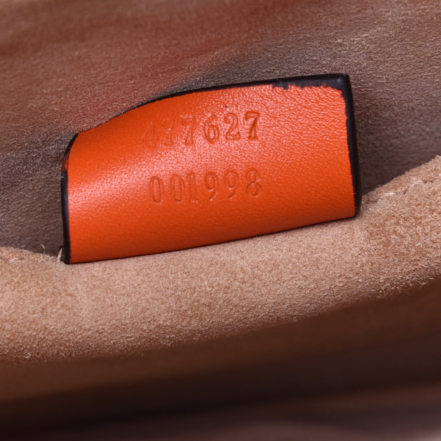 Calfskin Small Sylvie Wristlet Clutch Orange