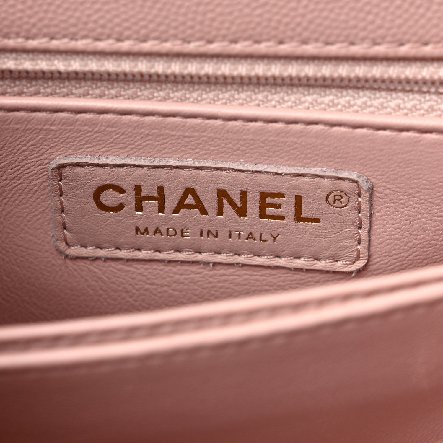 Chanel Caviar Quilted Mini Coco Handle Flap Light Pink 6 of 9