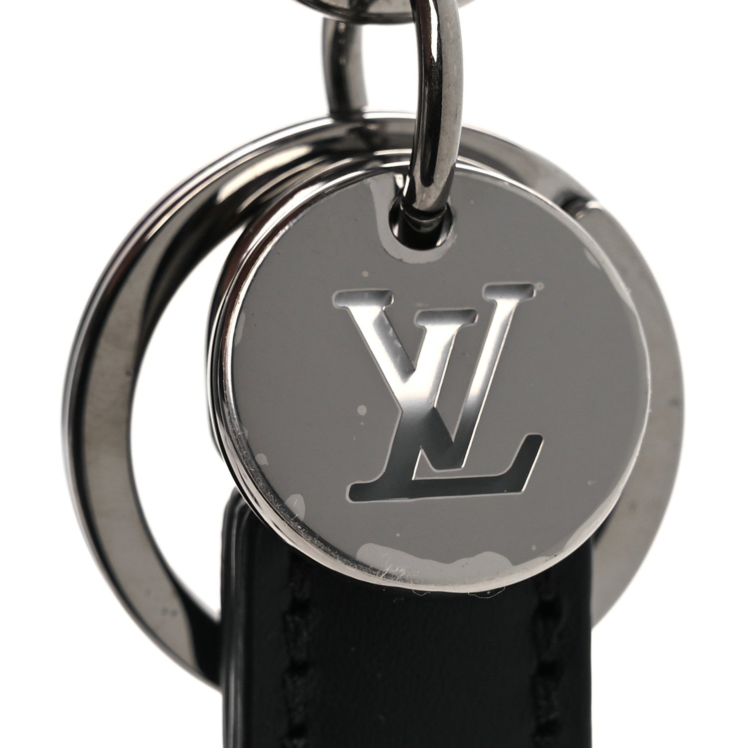 Louis Vuitton Monogram Eclipse Dragonne Bag Charm Key Holder 5 of 5