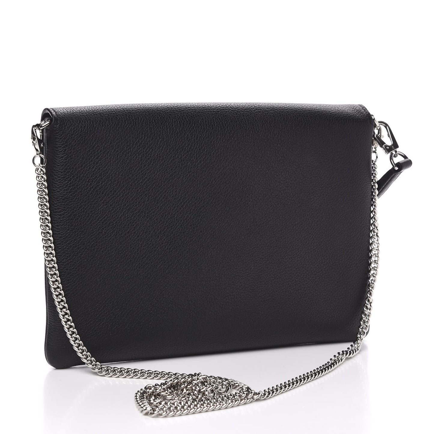 Soft Calfskin My Lockme Pochette Black