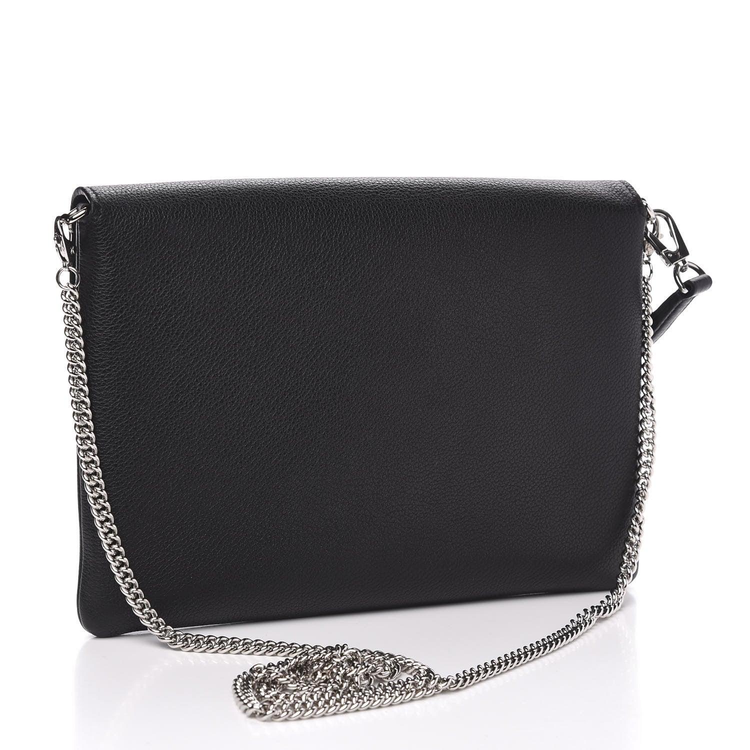 Louis Vuitton Soft Calfskin My Lockme Pochette Black 2 of 9