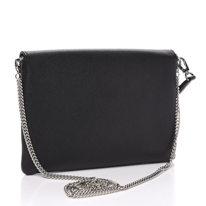 Louis Vuitton Soft Calfskin My Lockme Pochette Black 2 of 9