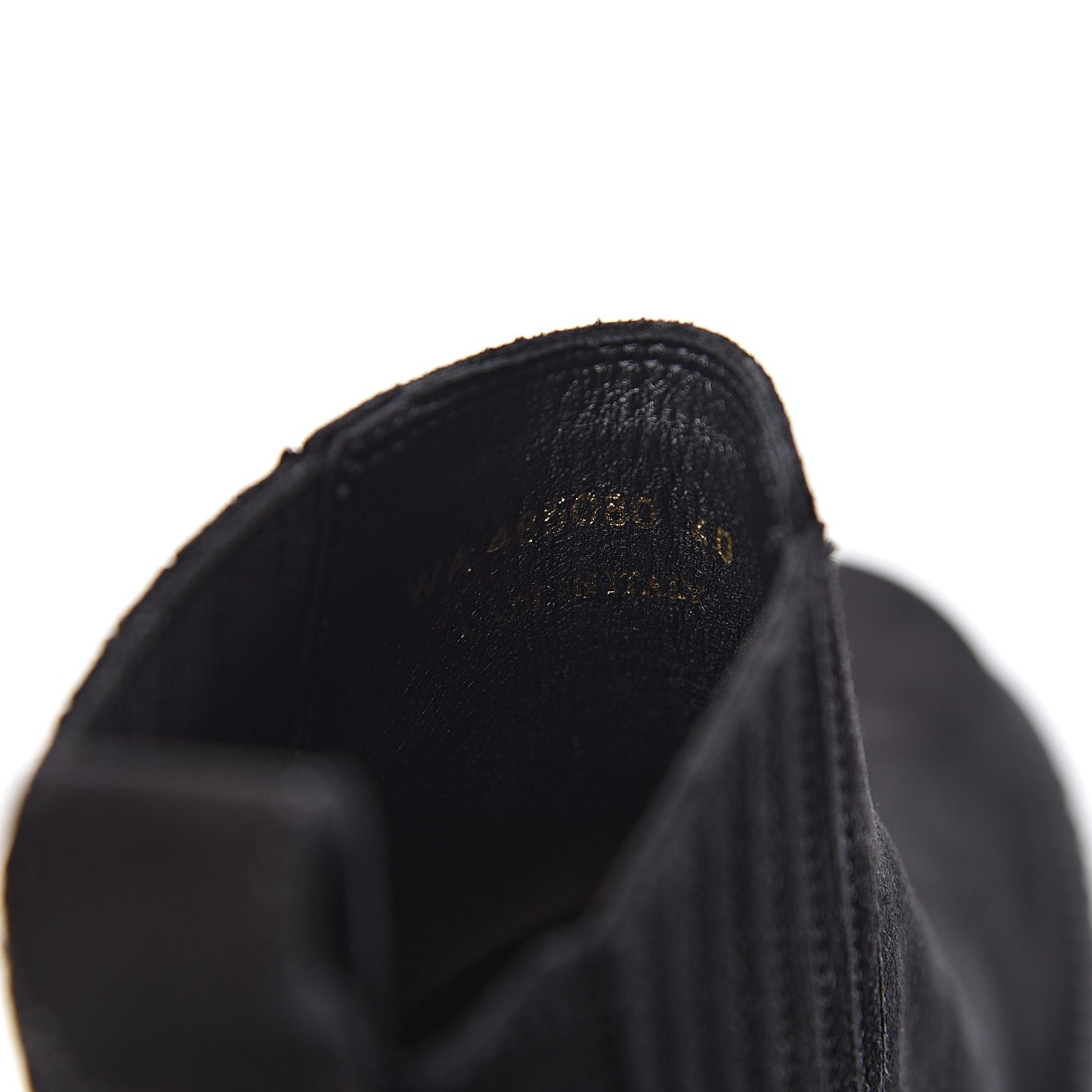 Suede Mens Hugo 25 Chelsea Boots 40 Black