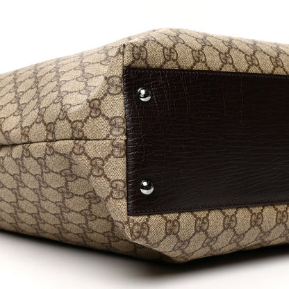 Gucci GG Plus Monogram Vertical Tote Dark Brown 8 of 9