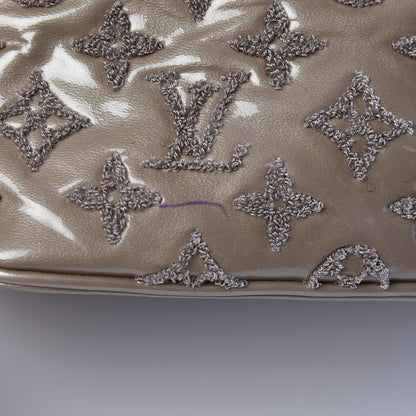 Louis Vuitton Patent Lambskin Fascination Lockit Gris 10 of 10