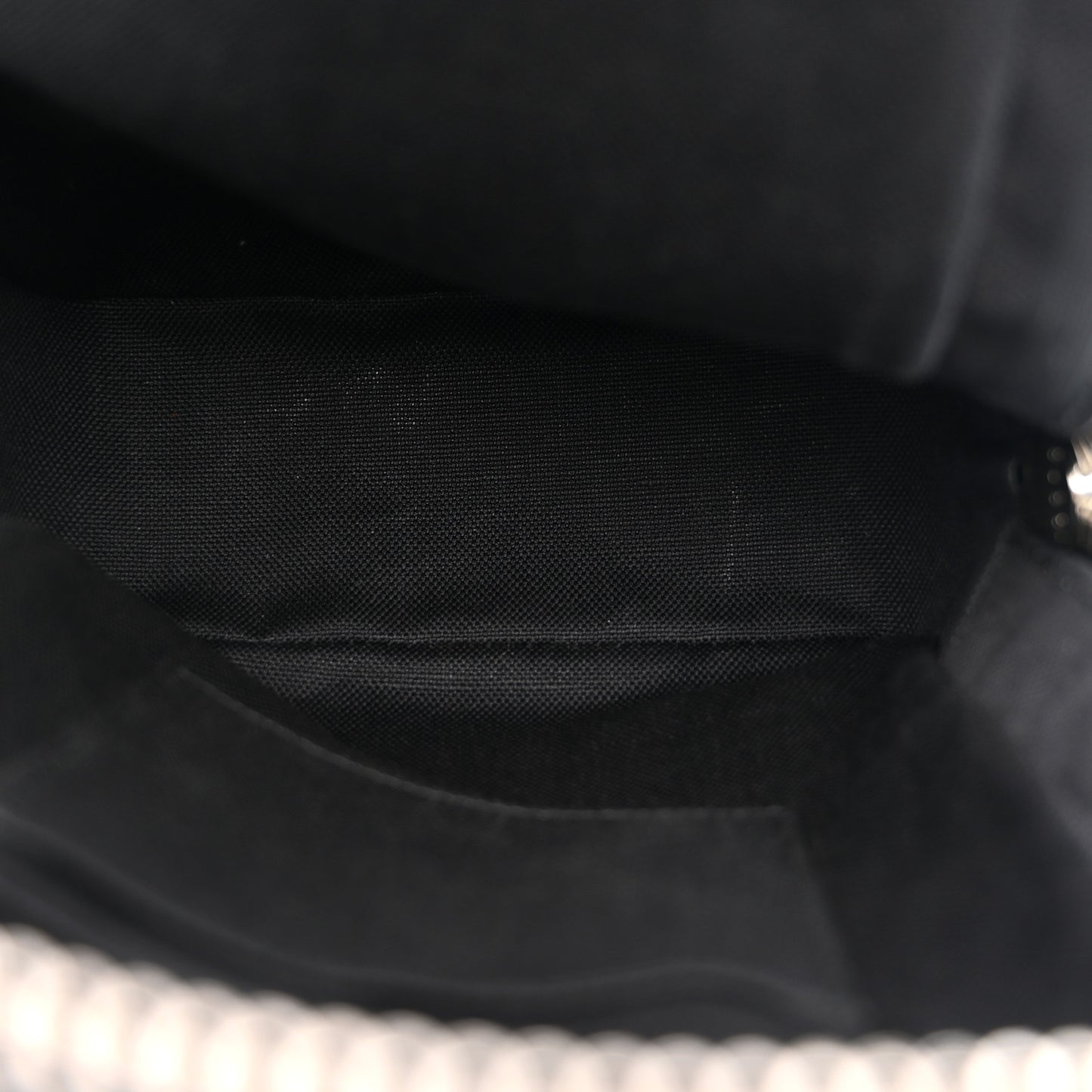 GG Supreme Monogram Web Belt Bag Black Grey