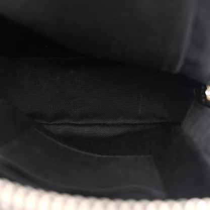 Gucci GG Supreme Monogram Web Belt Bag Black Grey 5 of 10