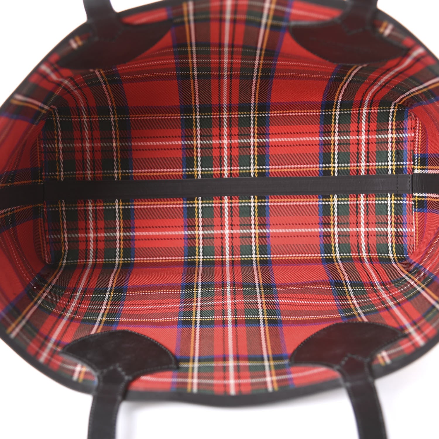 Burberry Vintage Check Medium The Giant Reversible Tote Antique Yellow Bright Red 5 of 20