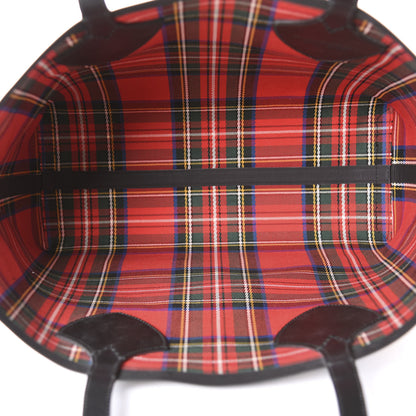 Burberry Vintage Check Medium The Giant Reversible Tote Antique Yellow Bright Red 5 of 20