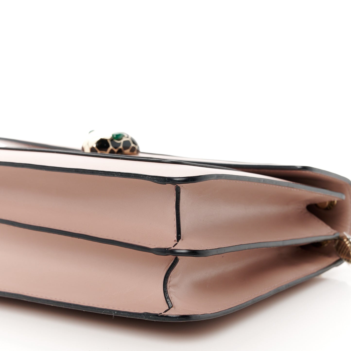 Calfskin Serpenti Forever Shoulder Bag Light Pink