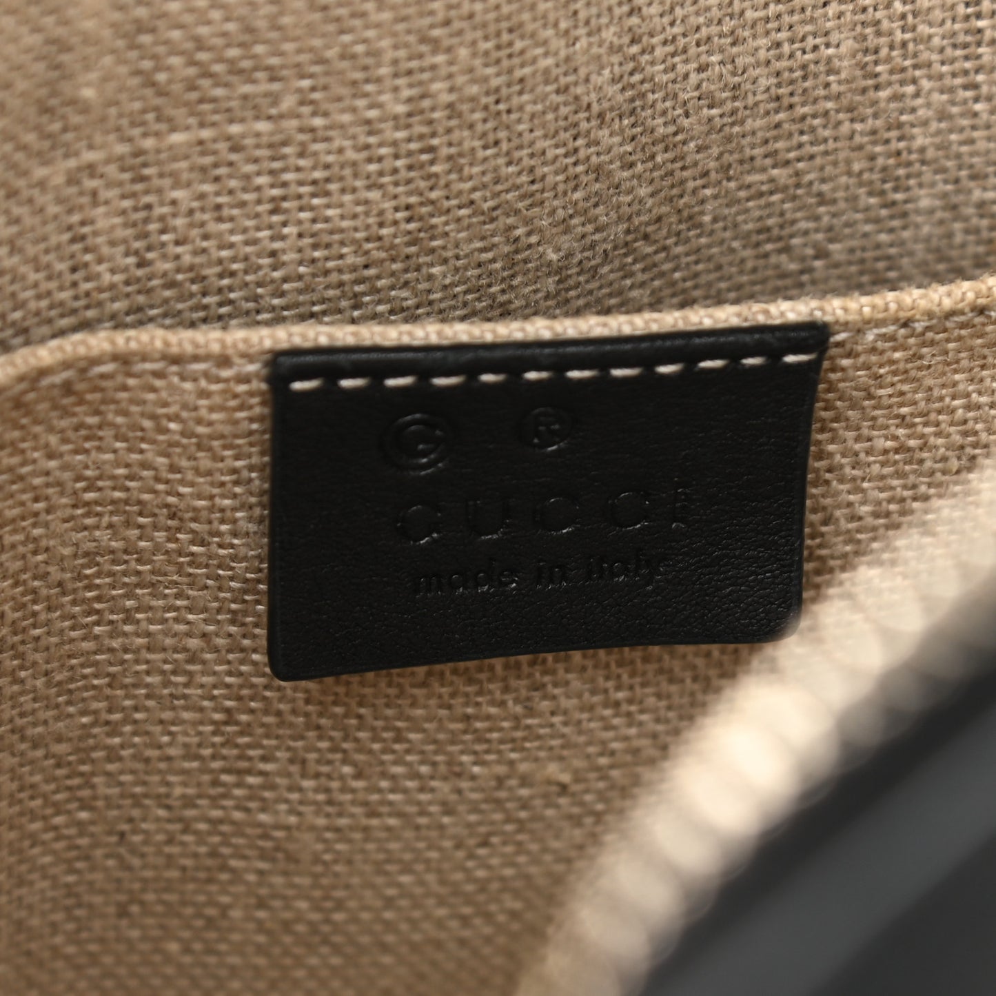 Microguccissima Mini Dome Bag Black