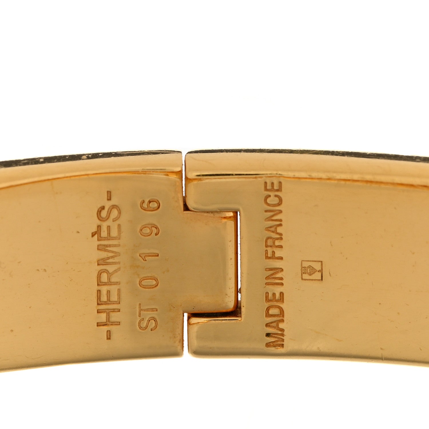 Hermes Enamel Narrow Clic Clac H Bracelet GM Black 5 of 5
