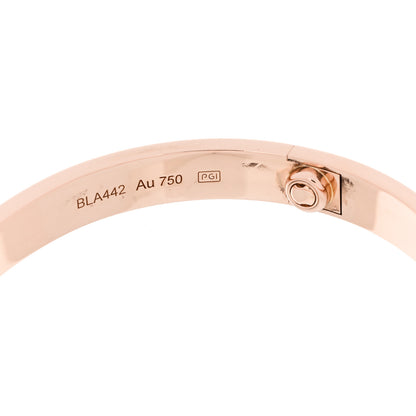 Cartier 18K Pink Gold LOVE Bracelet 17 7 of 9