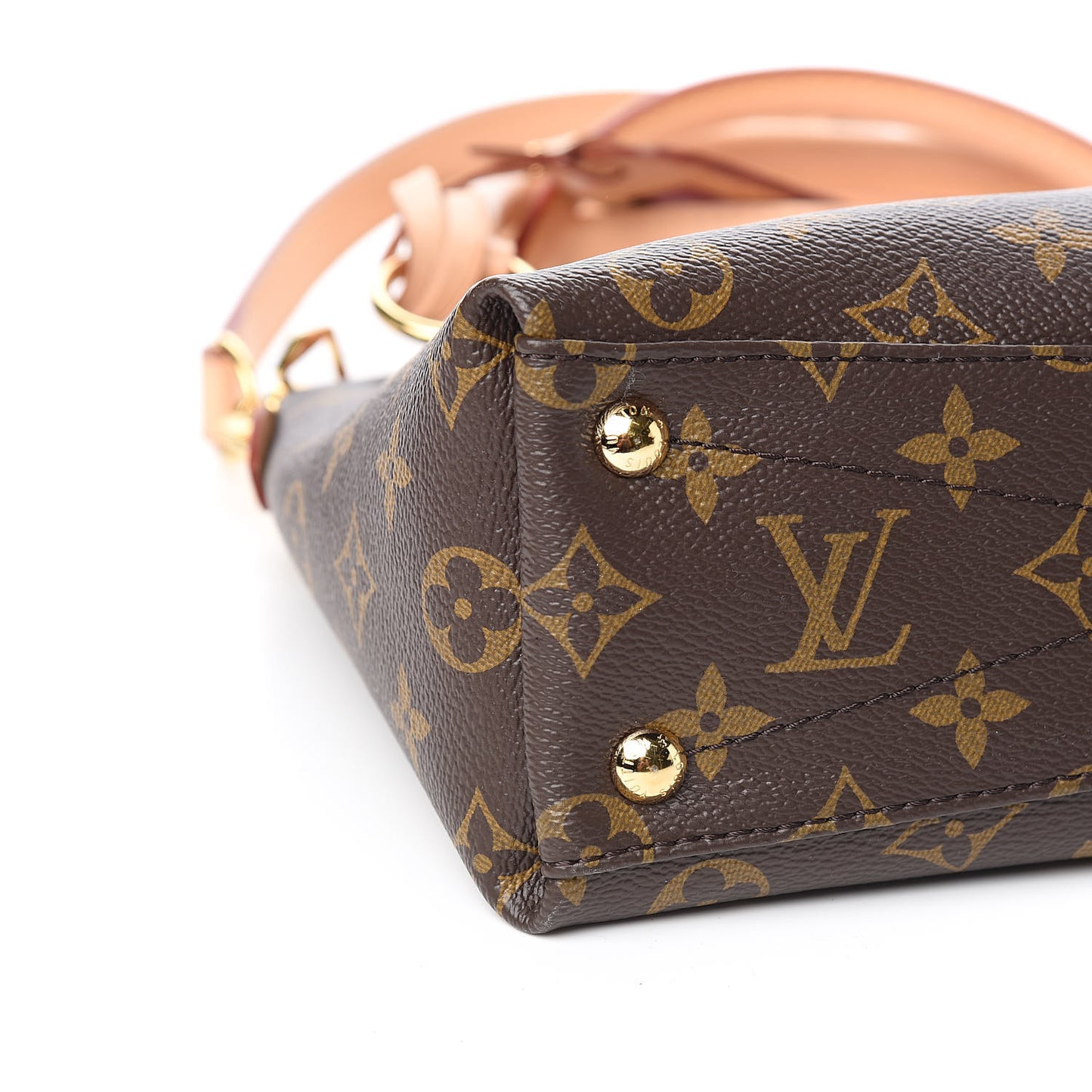 Monogram V Tote BB Cherry
