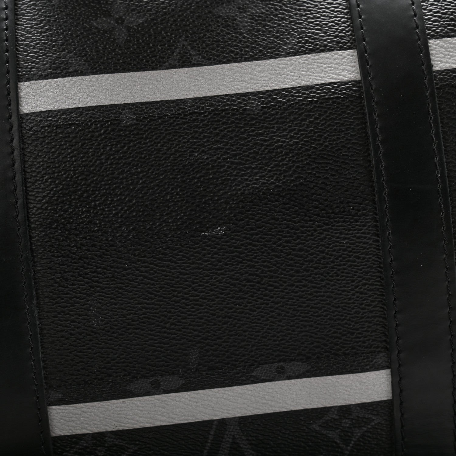 Louis Vuitton X FUJIWARA Monogram Eclipse Flash Fragment Keepall Bandouliere 55 11 of 12