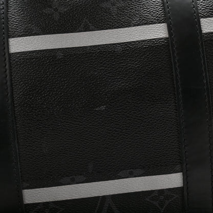 Louis Vuitton X FUJIWARA Monogram Eclipse Flash Fragment Keepall Bandouliere 55 11 of 12