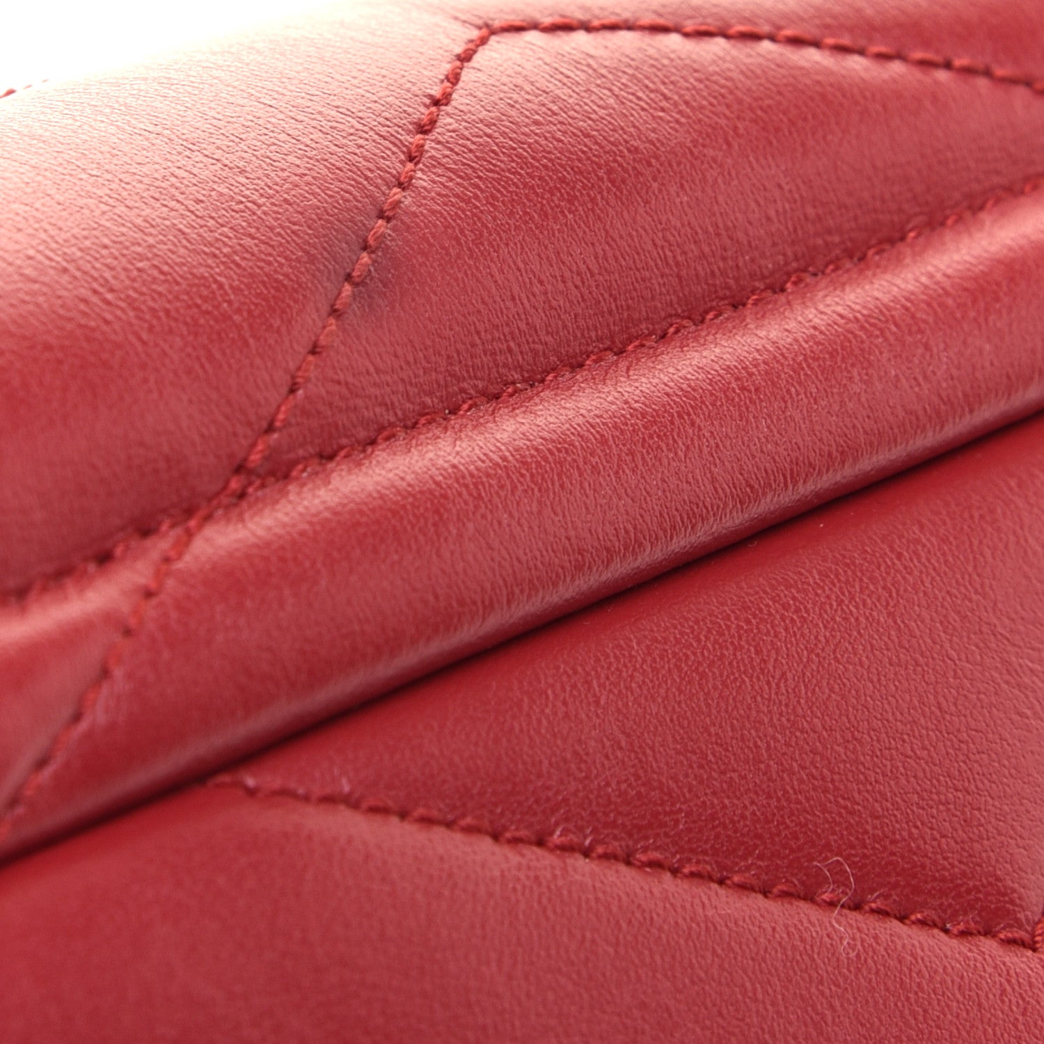 Saint Laurent Calfskin Y Quilted Monogram Toy Loulou Crossbody Bag New Lipstick 9 of 10