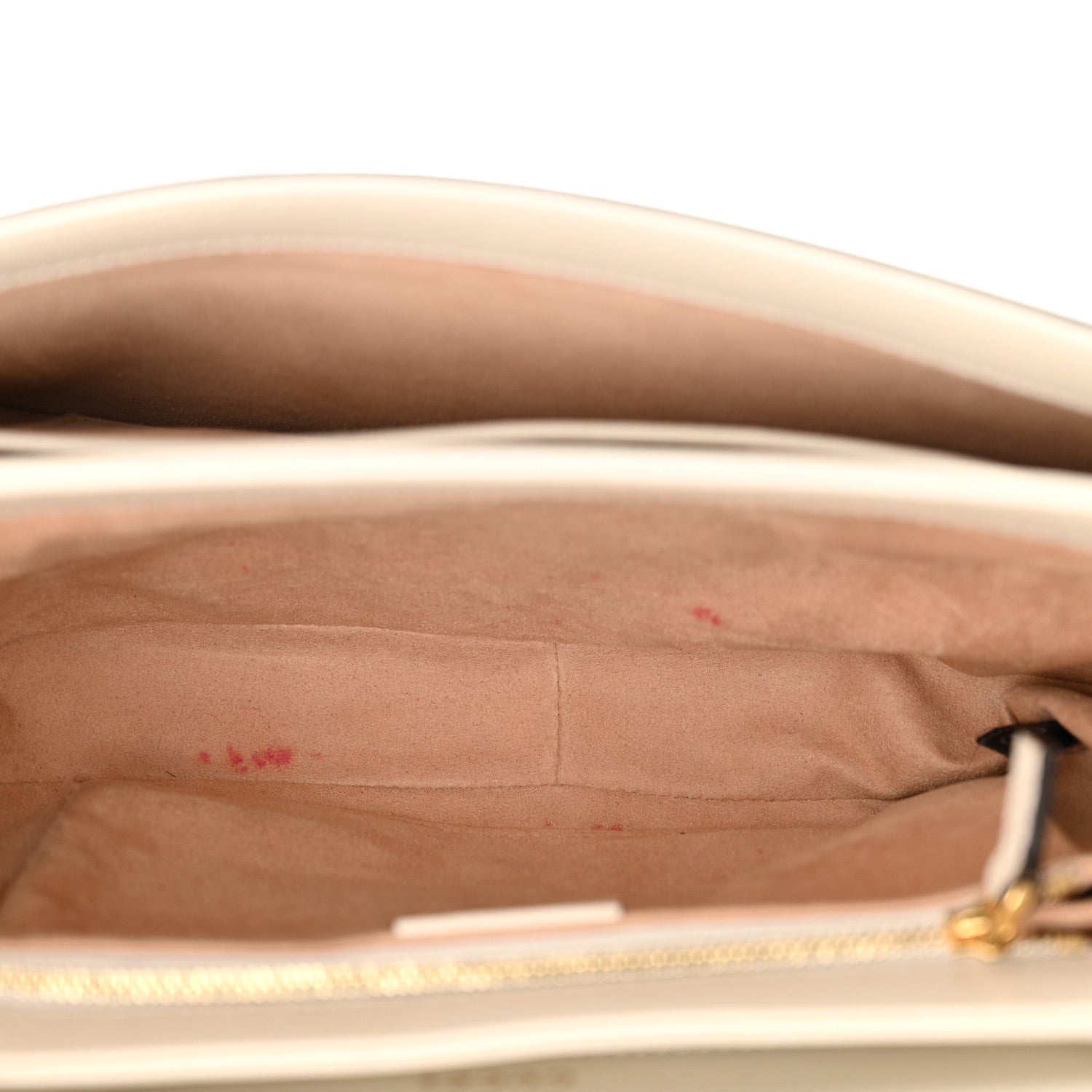 Gucci GG Supreme Monogram Horsebit 1955 Shoulder Bag Beige Mystic White 5 of 17