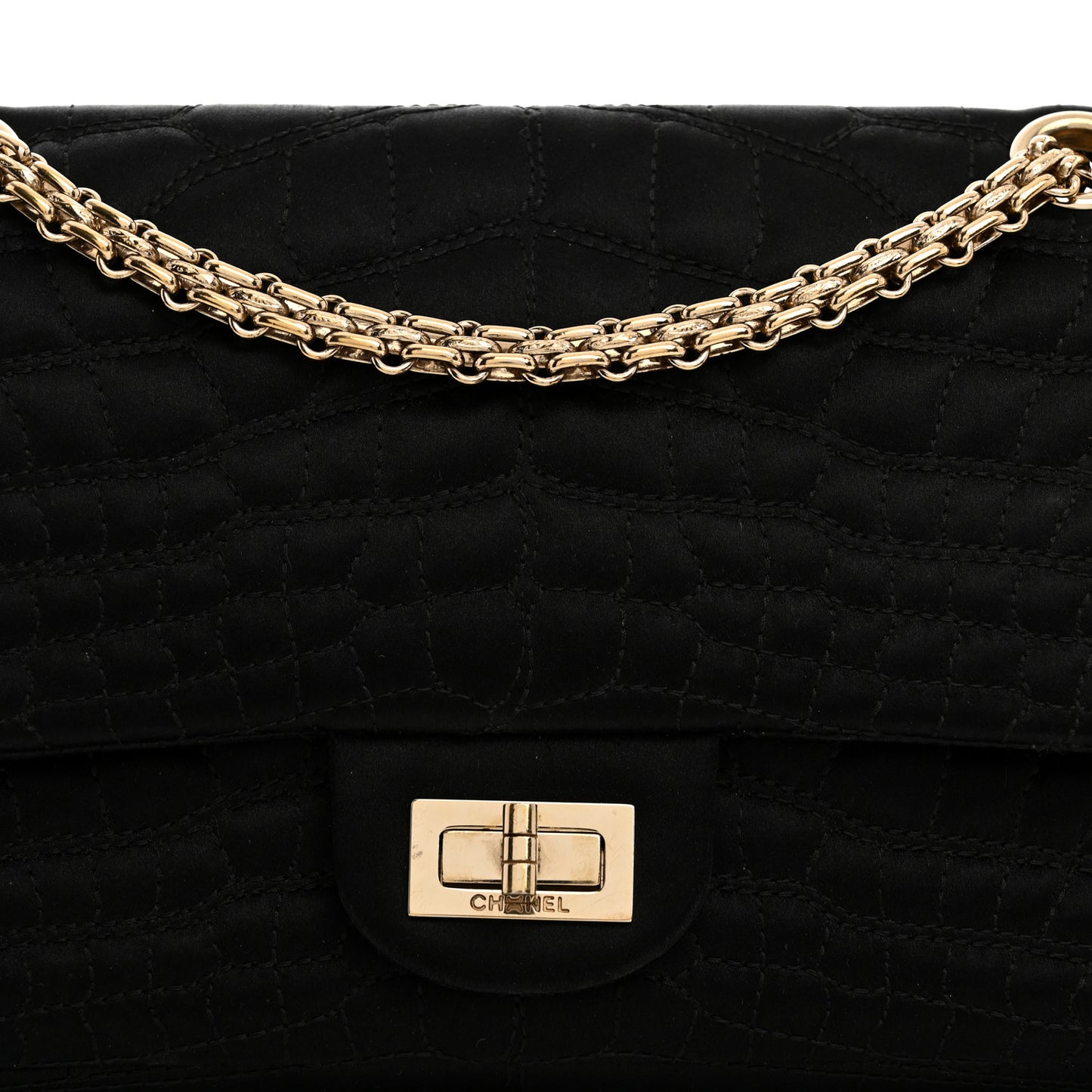 Jersey Coco's Croc 2.55 Reissue 225 Flap Black