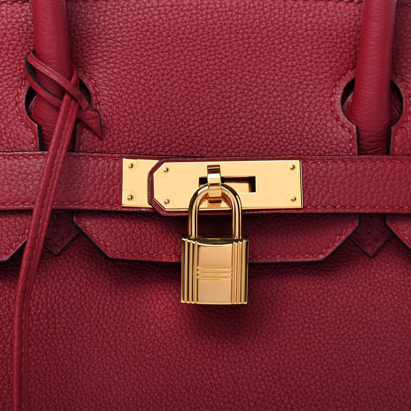 Togo Birkin 30 Rouge Grenat