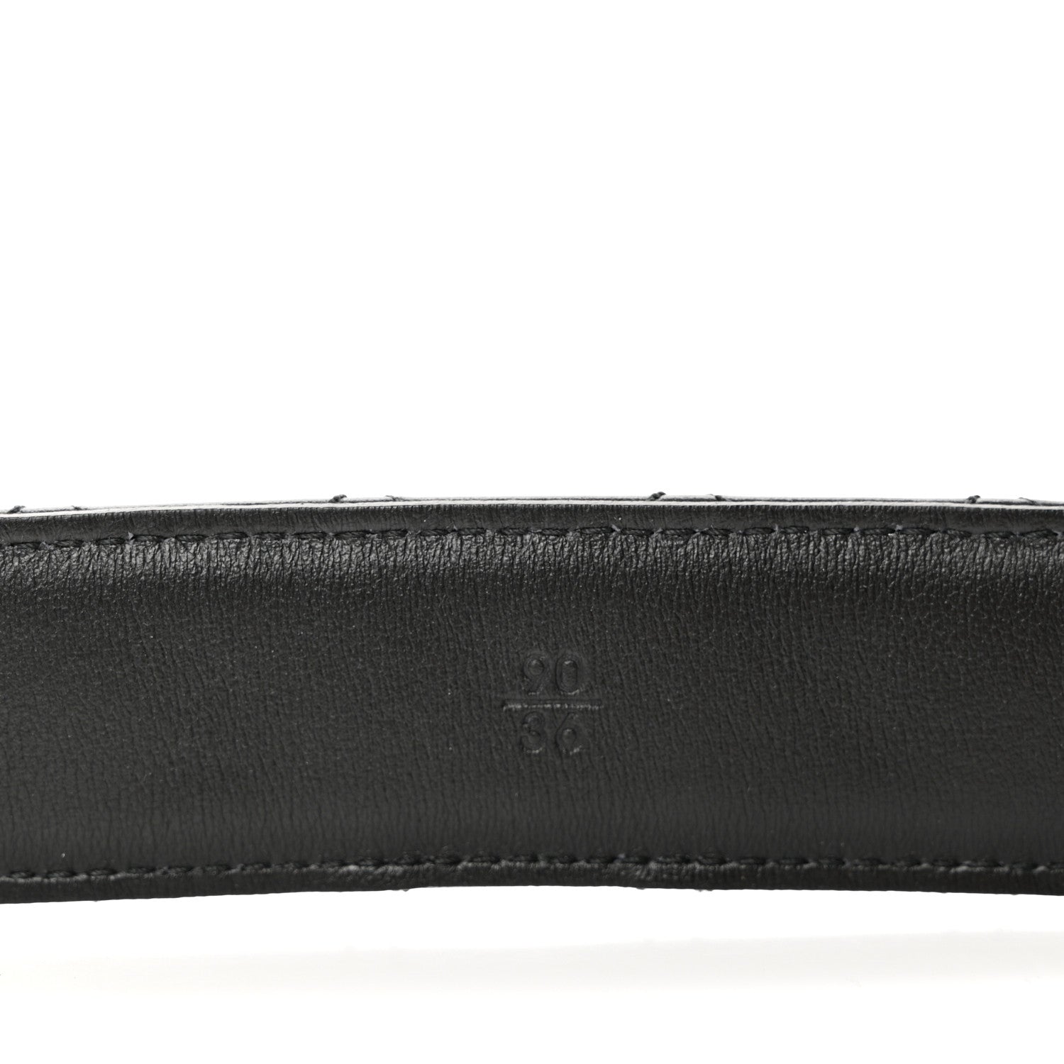 Chanel Calfskin Quilted CC Chain Belt 90 36 Black 4 of 7