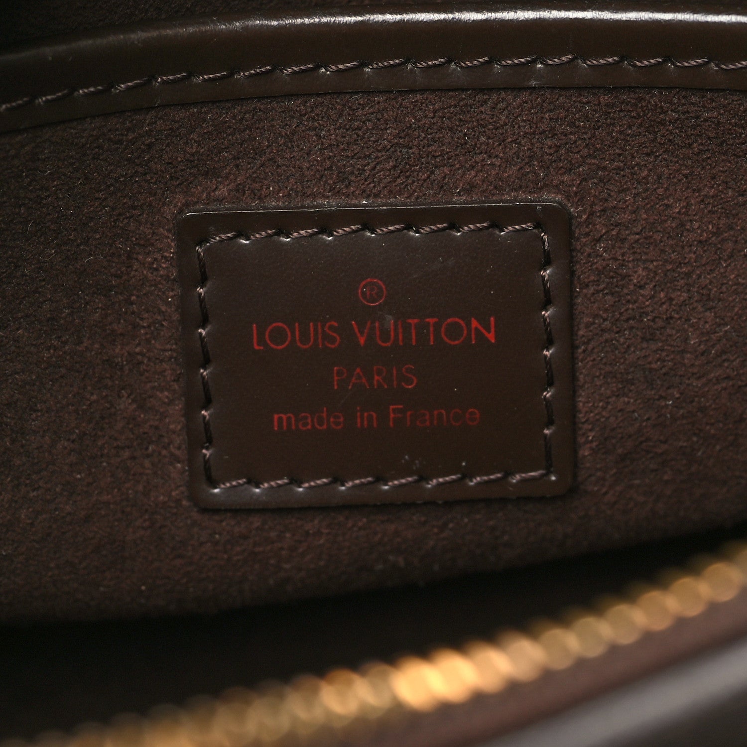Louis Vuitton Damier Ebene Pochette Saint Louis Clutch 6 of 9