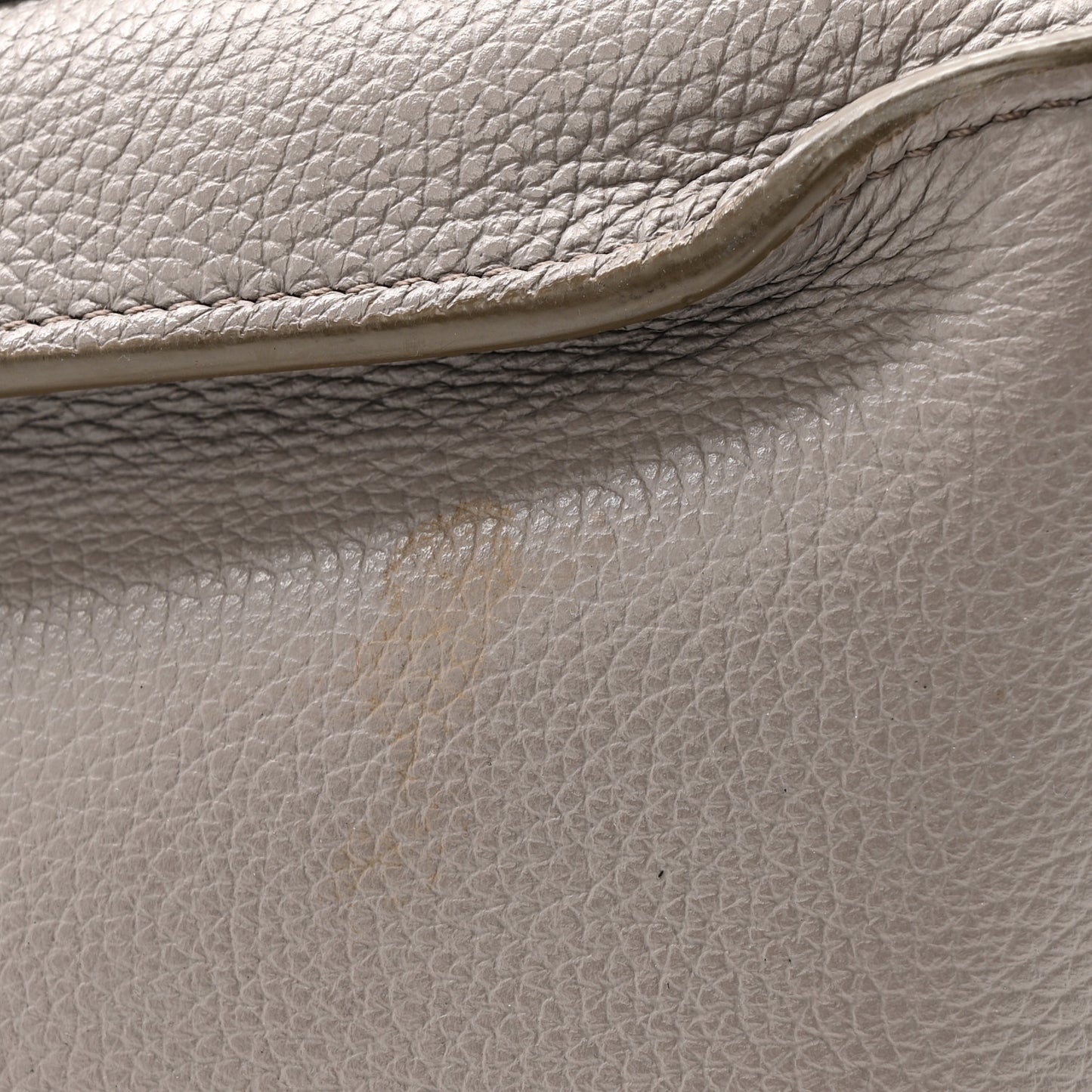 Calfskin Medium Marcie Satchel Cashmere Grey