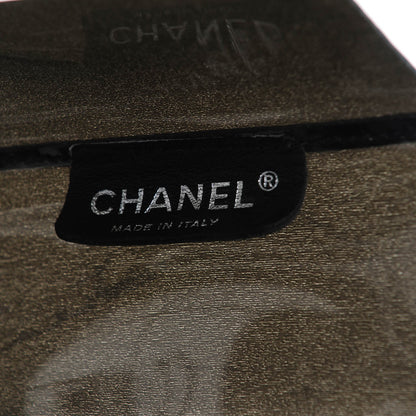 Chanel Vinyl Coco Window Tote Black 6 of 8